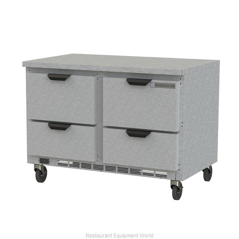 Beverage Air WTRD48AHC-4-FLT Refrigerated Counter, Work Top (Magnified)