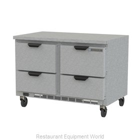 Beverage Air WTRD48AHC-4-FLT Refrigerated Counter, Work Top