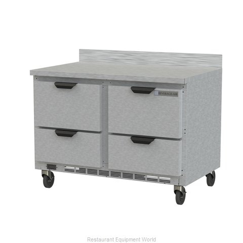Beverage Air WTRD48AHC-4 Refrigerated Counter, Work Top (Magnified)
