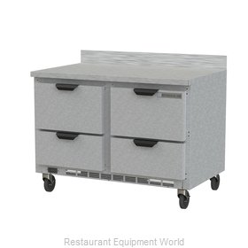 Beverage Air WTRD48AHC-4 Refrigerated Counter, Work Top