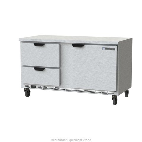 Beverage Air WTRD60AHC-2-FLT Refrigerated Counter, Work Top