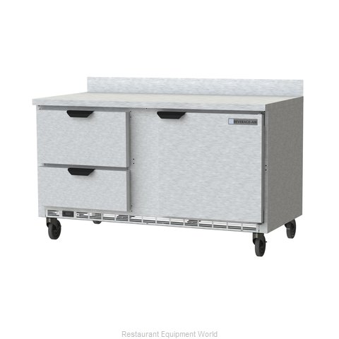 Beverage Air WTRD60AHC-2 Refrigerated Counter, Work Top