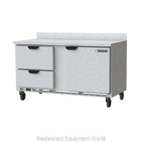 Beverage Air WTRD60AHC-2 Refrigerated Counter, Work Top