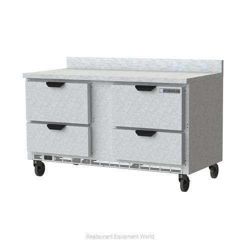 Beverage Air WTRD60AHC-4-FIP Refrigerated Counter, Work Top