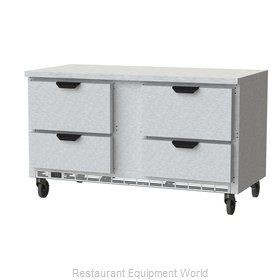 Beverage Air WTRD60AHC-4-FLT Refrigerated Counter, Work Top