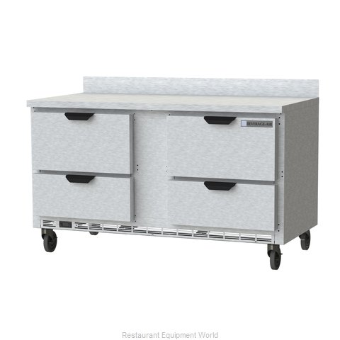 Beverage Air WTRD60AHC-4 Refrigerated Counter, Work Top