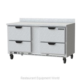 Beverage Air WTRD60AHC-4 Refrigerated Counter, Work Top