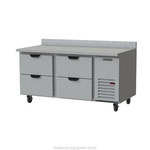 Beverage Air WTRD67AHC-4 Refrigerated Counter, Work Top