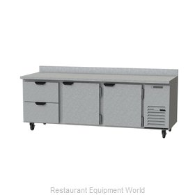 Beverage Air WTRD93AHC-2 Refrigerated Counter, Work Top