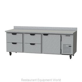 Beverage Air WTRD93AHC-4 Refrigerated Counter, Work Top