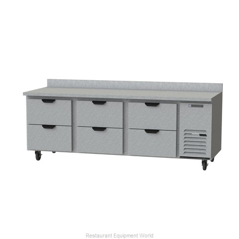 Beverage Air WTRD93AHC-6 Refrigerated Counter, Work Top