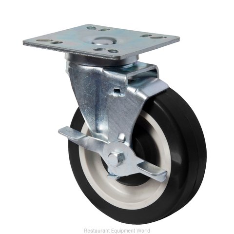 BK Resources 5HBR-UP4-PLY-PS4 Casters (Magnified)