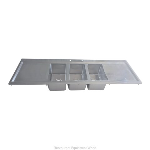 BK Resources BK-DIS-1014-3-12T Sink, Drop-In