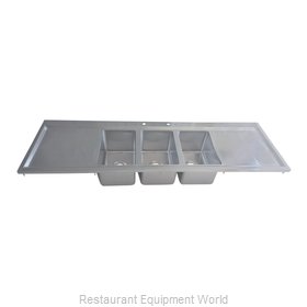 BK Resources BK-DIS-1014-3-18T Sink, Drop-In