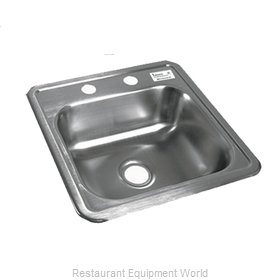 BK Resources BK-DIS-1515 Sink, Drop-In