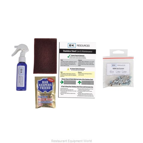 BK Resources BK-SS-CAREKIT-SS Cleaning System Kit