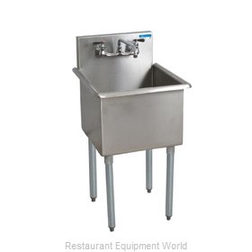 BK Resources BK8BS-1-18-14 Sink, (1) One Compartment