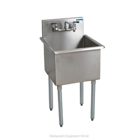 BK Resources BK8BS-1-1821-14 Sink, (1) One Compartment