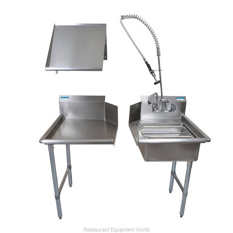 BK Resources BKDTK-48-R-G Dishtable Package