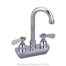 BK Resources BKF-4SM-5G-G Faucet Wall / Splash Mount