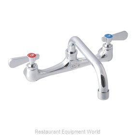 BK Resources BKF-8W-10-G Faucet Wall / Splash Mount