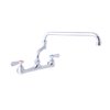 BK Resources BKF-8W-18-G Faucet Wall / Splash Mount
