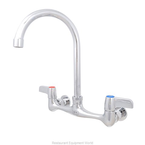 BK Resources BKF-8W-3G-G Faucet Wall / Splash Mount