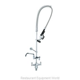 BK Resources BKF-DMPR-WB-AF10-G Pre-Rinse Faucet Assembly, with Add On Faucet