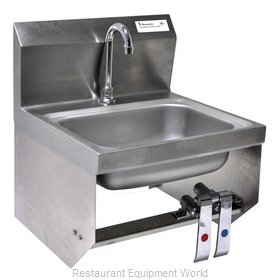 BK Resources BKHS-D-1410-1-BKK-PG Sink, Hand