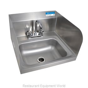 BK Resources BKHS-D-1410-SS-P-G Sink, Hand