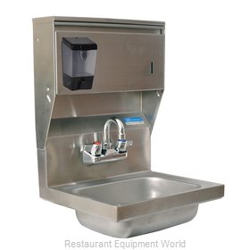 BK Resources BKHS-W-1410-4D-TD-PG Sink, Hand