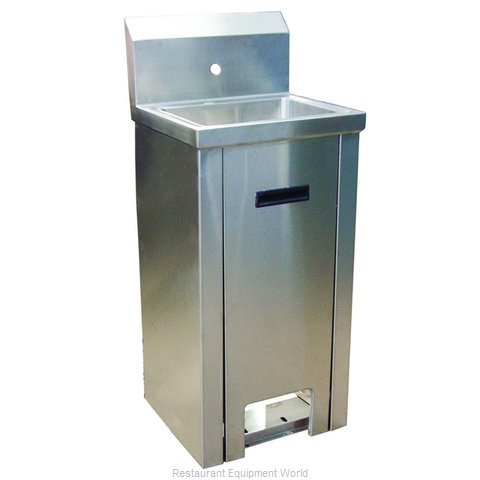 BK Resources BKHS-W-1410-PED-P-G Sink, Hand