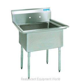 BK Resources BKS-1-15-14 Sink, (1) One Compartment