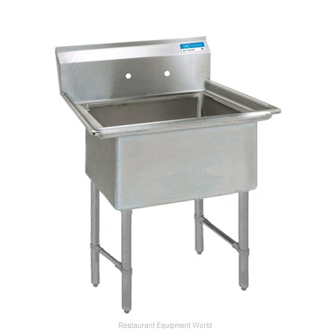 BK Resources BKS-1-15-14S Sink, (1) One Compartment