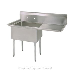 BK Resources BKS-1-1620-12-18R Sink, (1) One Compartment