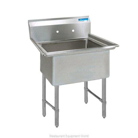 BK Resources BKS-1-18-12S Sink, (1) One Compartment