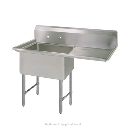 BK Resources BKS-1-1824-14-24RS Sink, (1) One Compartment