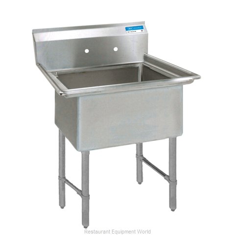 BK Resources BKS6-1-24-14S Sink, (1) One Compartment