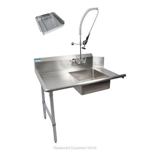 BK Resources BKSDT-26-L-SS-P3-G Dishtable, Soiled