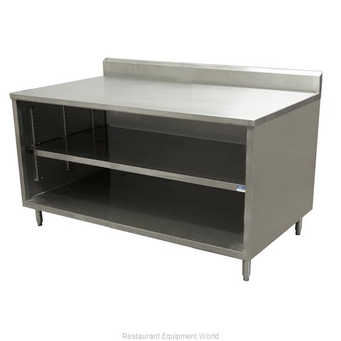 BK Resources CSTR5-3648 Work Table, Cabinet Base Open Front