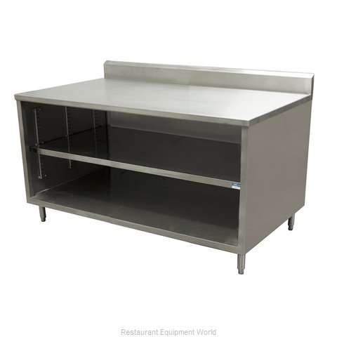 BK Resources CSTR5-3660 Work Table, Cabinet Base Open Front