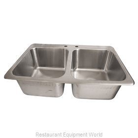 BK Resources DDI2-14161024-P-G Sink, Drop-In