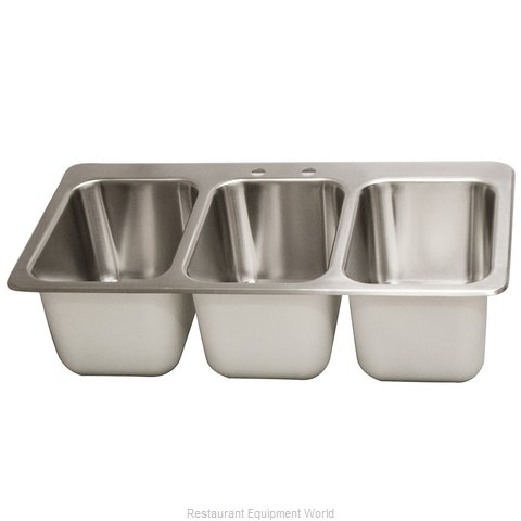 BK Resources DDI3-10141024 Sink, Drop-In