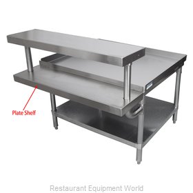 BK Resources EQ-PS15 Plate Shelf