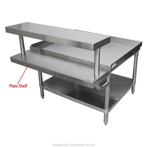 BK Resources EQ-PS18 Plate Shelf