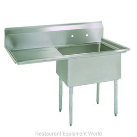 BK Resources ES-1-18-12-18L Sink, (1) One Compartment