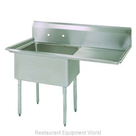 BK Resources ES-1-18-12-18R Sink, (1) One Compartment