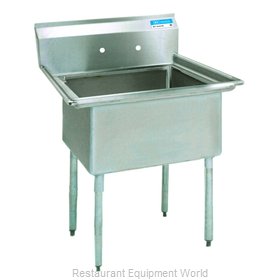 BK Resources ES-1-18-12 Sink, (1) One Compartment
