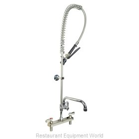 BK Resources EVO-8DMPR-AF12 Pre-Rinse Faucet Assembly, with Add On Faucet