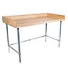 Mesa de Trabajo con Superficie para Panadero
 <br><span class=fgrey12>(BK Resources MBTGOB-4830 Work Table, Bakers Top)</span>